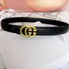 Novo Cinto Feminino Couro Genuíno Letra GG Casual Moda Cinto Versátil Moda Cinto para Jeans Cabelo Feminino