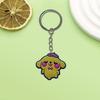 Llavero creativo de la serie Sanrio etsyPVC de goma suave DIY llavero creativo decorativo pequeño regalo creativo Steam