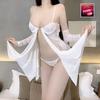 Lingerie Linda e Sedutora, Roupa de Dormir Sexy e Erótica, Camisola Sedutora de Renda Transparente, Roupa de Dormir Sexy e Apaixonada