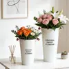 Balde de Flores Estilo Nórdico para Uso Doméstico, Balde de Flores Grande e Profundo para Água, Balde de Lata para Flores Frescas Hidropônicas de Floricultura, Vaso Grande para Decoração de Casa