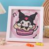 Pintura de Diamantes de Dibujos Animados Transfronteriza DIY Hecha a Mano Enmarcada Diamante Completo Princesa Anime Pintura de Diamantes Juguetes Educativos Venta al por Mayor