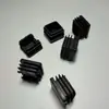 Tampões plásticos para tubos quadrados 20*20, tampões à prova de poeira para prateleiras, móveis, mesas e cadeiras, tampões de pé antiderrapantes, tampões para tubos quadrados