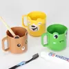 Taza de Cepillo de Plástico PP Linda Taza de Cepillo Estudiante Taza Simple para Enjuague Bucal Taza de Agua para el Hogar Taza para Lavar Venta al por Mayor