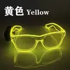 Óculos Led Iluminados Sem Fio para Bares, Discoteca, Adereços de Festa de Dança de Natal Led, Suporte para Festa, Item Quente de Feriado