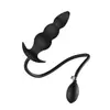 Plug Anal Inflável de Três Bolas, Expansor Anal, Bolas Anais Infláveis, Dispositivo de Masturbação, Brinquedo Sexual, Produtos para Adultos Atacado