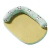 Ninho de Gato de Verão, Ninho de Dormir de Rattan para Gatos, Cama para Gatos, Artefato de Resfriamento de Verão, Almofada de Dormir Refrescante, Universal para Todas as Estações, Removível e Lavável