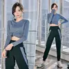 Ropa de Fitness para Mujer Yoga, Talla Grande, Corte Holgado, Elástica, Suave, Adelgazante, Deportiva, para Correr, Pérdida de Peso, Transpirable, Secado Rápido, Traje