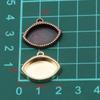 6 Colores Directo de Fábrica diámetro interior 11*17mm Colgante Ojo del Diablo collar pulsera accesorios de joyería