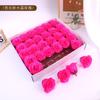 Ventas Directas de Fábrica Rosa Cristal Oro Rosa Cabeza de Flor Rosa Encantadora Azul Ramo Día de San Valentín Material DIY Flor Rosa con Brillantina