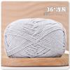 Lá Estás Tu para uma Vida 4 Fios de Fio de Algodão Leite Bola de Lã para Bebê Fio de Crochê Tricotado à Mão Algodão Penteado Pacote de Material DIY