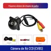 Câmera de Ré Retrovisor para Carro à Prova d'Água Universal Estilo Coreano Visão Noturna Starlight Câmera de Carro Ahd Ccd