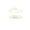 Nuevo Tobillera de Cadena de Cuentas Estilo Resort de Playa Personalizada Más Vendida en Amazon para Mujer Cadena Trenzada Doble Capa Simple Tobillera Versátil