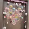 Nube Tres Nube Europea Planeta del Amor Habitación Hello Kitty Decoración Cortina de Puerta Pasillo Cortina Divisoria Colgante