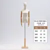 Maniquí Femenino de Medio Cuerpo Tienda de Ropa Maniquí Soporte de Exhibición con Cabeza Maniquí de Ventana para Ropa de Mujer Maniquí de Cuerpo Completo