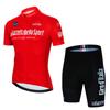 Edição de Equipe de Carro Mais Vendida Transfronteiriça Tour de France Bike de Verão Respirável Mountain Bike Manga Curta Traje de Ciclismo
