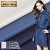 21*21 Primavera e Verão Liso Tecido Denim Lyocell 6.5oz Tecido Fino para Camisa Denim Pronta Entrega W2752