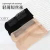 10 Pares de Meias de Fio de Aço para Mulheres, Estilo Curto, Primavera e Verão, Leves, Respiráveis, Meias de Cristal, Anti-Puxões, Duráveis, Meias Curtas de Seda Atacado