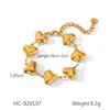 INS Europa y América Oro de 18K Acero Inoxidable Hueco Collar de Amor Pulsera de Corazón de Melocotón Diseño de Nicho Femenino Joyería de Acero de Titanio Transfronterizo