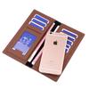 Cartera larga japonesa y coreana para hombre, tarjetero fino de moda para hombre, cartera para traje, tarjetero para billetes, venta al por mayor