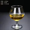 Copo de cristal sem chumbo para conhaque copo de vinho estrangeiro copo de vinho para uísque copo de vinho criativo estilo europeu de pé curto pode fazer logo