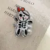 YHJ Acessórios de Cabelo Novo Adereço de Cabeça de Halloween Presilha de Abóbora Grampo Divertido Engraçado Presilha de Tubarão de Cabelo Acrílica