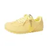 Sapatos Baixos de Couro para Primavera e Outono, Confortáveis e Versáteis, Alta Qualidade, Tênis de Cor Sólida Simples, Design Estiloso e Moderno