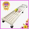 Base de Acero Inoxidable para Hogar Soporte Base Pad Elevador para Aire Acondicionado Refrigerador Capa Única Resistente Ligero Estantería de Almacén Estante de Almacenamiento