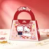 Cajas de dulces nuevas con temática de cachorros, lindas bolsas de dulces de Hello Kitty, cajas de dulces de personajes de dibujos animados, cajas de empaque para recuerdos de boda