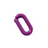 Accesorios de hebilla de cadena acrílica en forma de U, hebilla de plástico, herrajes para bricolaje, accesorios para maletas, cadena para gafas, accesorios para carcasas de teléfono móvil