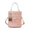 Bolsa Cilíndrica de Design de Nicho Super Popular Estilo Coreano 2026 Nova Moda Simples Bolsa de Ombro Bolsa Tiracolo Saco