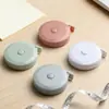 Mini Cinta Métrica para Uso Doméstico, Cinta Métrica Portátil para Estudiantes, Cinta Métrica Suave para Medir Medidas Corporales, Piernas, Cintura, Busto y Ropa