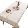 Mantel Estilo Chino, Nuevo Estilo Chino, Impermeable, Resistente al Aceite, Lavable, Mantel Rectangular para Mesa de Comedor, Lujo Ligero, Sensación de Alta Gama, Mantel Modelo Nuevo 2026