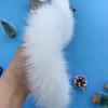 Tiras de Piel Sintética de Zorro al por Mayor en Stock para Accesorios de Ropa Hechos a Mano DIY, Flecos para Capas Hanfu, Tiras de Adorno, Cuellos de Piel Sintética