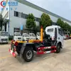 Fabricante Nacional Vi Dongfeng Dolic D7 Camión de Basura con Brazo de Gancho Suministra Camión de Transporte de Basura de 8 Metros Cúbicos con Contenedor de Basura de 8 Metros Cúbicos