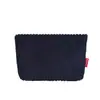 Bolso tipo sobre de textura de pana nuevo estilo 2026, Bolso de mano de tela de pana moderno y simple para mujer