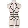 Pys Dopamine Cinturón de Restricción Ajustado Correa de Cuerpo Completo Mono Sexy Cinturón Elástico Ropa para Actuación en Club Nocturno