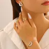 Collar Colgante de Diamante Estrella y Luna de Lujo Moda Transfronteriza Cadena para Clavícula de Mujer con Estrella y Luna Ropa de Mujer para Vacaciones