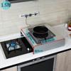 Soporte de acero inoxidable para cocina de inducción, estante de mesa, campana extractora de gas, placa de cubierta para estufa de gas, base para estufa, estante de almacenamiento para el hogar