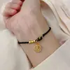 Pulsera Marca Falinfu Pulsera Pulsera Temperamento Joyería Tejida a Mano Regalo Día de San Valentín Día Escolar Novia