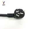 YL fábrica directa 1.5 metros 3*2.0 mm² doble cabezal GB calibre cobre puro enchufe de tres clavijas enchufe de alta potencia cable de alimentación