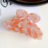 Pinza para el cabello Duowei Accessories de Aleación de Acetato Estilo Coreano, Pasador Extra Grande para la Parte Trasera de la Cabeza, Accesorio para el Cabello Simple y Elegante