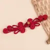 Botón Qipao con Perlas Estrelladas, Diseño de Mariposa de Cuatro Ruedas, Accesorios de Traje Tang de Nuevo Estilo Chino, Botones de Estilo Nacional Tejidos a Mano