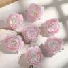 Y Flores de Peônia Artificiais Acessórios de Cabelo Hanfu Peônias Falsas Flores de Plástico Decoração de Casamento Flores de Seda Adereços Materiais DIY