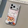 Zorro de Copo de Nieve Adecuado para Funda de Teléfono Móvil Apple 17Pro Iphone16Pm Textura de Cuero 15 Elegante 14Plus Anticaídas 1