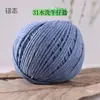 Novelo de Fio de Algodão Redondo Oco 2mm, Kit de Material DIY de Fio Oco, Tecelagem Artesanal de Algodão e Linho, Firme e Rígido, Direto da Fábrica