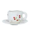 Juego Creativo de Tazas de Café Hechas a Mano Taza de Desayuno Cerámica Personalizada Taza Irregular para Agua Taza de Té de la Tarde Regalo