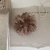 Elástico de Cabelo Ultra-Fada Estilo Coreano em Rede Bolha, Prendedor de Cabelo de Organza Baixa Saturação para Primavera e Verão, Acessório de Cabelo de Alta Qualidade