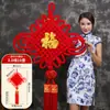 Nudo Chino Personalizado con Palabras de Bendición, Nudo de Terciopelo, Tejido a Mano para Entrada de Casa, Decoración de Pared de Fondo para Sala de Estar, Venta al por Mayor de Nudos Chinos