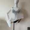 Etiquetable y Disponible para Dropshipping, Chal Irregular de Verano con Protección Solar para Mujer, Estilo Holgado y Relajado, Cubreprendas de Punto de Seda Helada