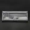 Caja Transparente Duradera Directa de Fábrica para Gafas Caja Ancha de PVC con Espejo Caja para Gafas de Lectura Caja con Clip para Gafas Polarizadas